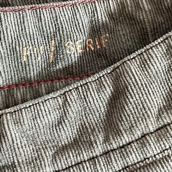 Pilcro And The Letterpress Taupe Cords Sz 28 - Picture 9 of 11
